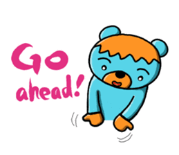 Mr. Aokuma -BlueBear- sticker #7632451