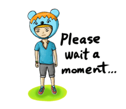 Mr. Aokuma -BlueBear- sticker #7632458