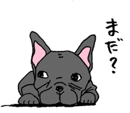 I am MATAO! Iam frenchbulldog!! part4 sticker #7632720