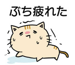 hiroshima cat Sticker sticker #7633112