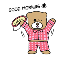 Little bear Kumama sticker #7633460