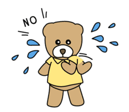 Little bear Kumama sticker #7633470