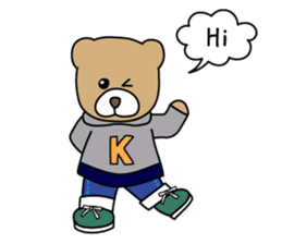Little bear Kumama sticker #7633478