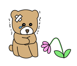 Little bear Kumama sticker #7633487