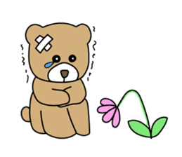 Little bear Kumama sticker #7633487