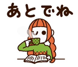 Uplifting words 9 (autumn and winter) sticker #7633529