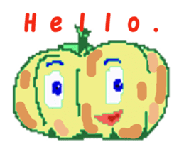 Vegetables and fruit friend sticker #7634100