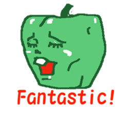 Vegetables and fruit friend sticker #7634107