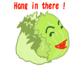 Vegetables and fruit friend sticker #7634120