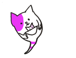 Cat ghost, Mikeshima Mr. sticker #7634222