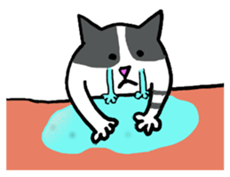 Cat ghost, Mikeshima Mr. sticker #7634224