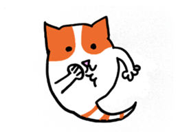 Cat ghost, Mikeshima Mr. sticker #7634225