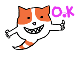 Cat ghost, Mikeshima Mr. sticker #7634240