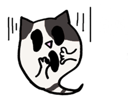 Cat ghost, Mikeshima Mr. sticker #7634249