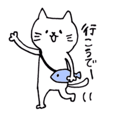 Nagasaki Cat sticker #7634673