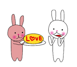 usako&usao 3 sticker #7634910