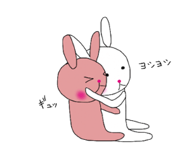 usako&usao 3 sticker #7634933