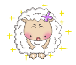 Sheep enjoy life sticker #7634946