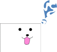 Box of a scribble sticker #7635181