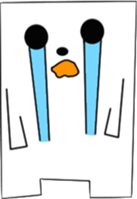 Box of a scribble sticker #7635190