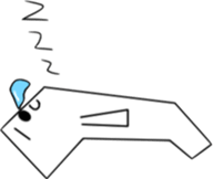 Box of a scribble sticker #7635191