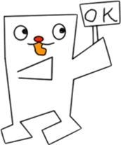 Box of a scribble sticker #7635211