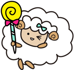 Kawai Cute Unique Awesome Sheep Sticker2 sticker #7635462