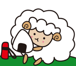 Kawai Cute Unique Awesome Sheep Sticker2 sticker #7635468