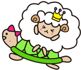 Kawai Cute Unique Awesome Sheep Sticker2 sticker #7635470