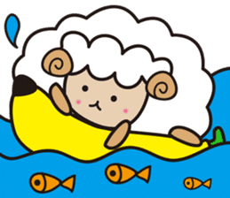 Kawai Cute Unique Awesome Sheep Sticker2 sticker #7635496