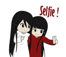 Siblings Ghost sticker #7636501