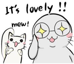 Daily life of Tama and Todo (English) sticker #7636845