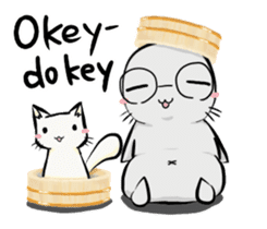 Daily life of Tama and Todo (English) sticker #7636847