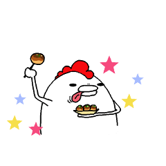 Humorous chicken Kansai Osaka dialect