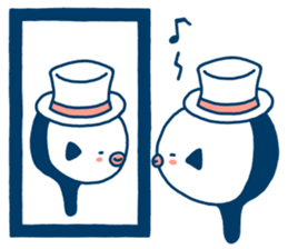 Simple and cute Mola mola (English Ver.) sticker #7637201