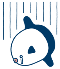 Simple and cute Mola mola (English Ver.) sticker #7637207