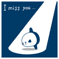 Simple and cute Mola mola (English Ver.) sticker #7637214