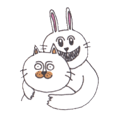 Neko Taro and Usa Goro