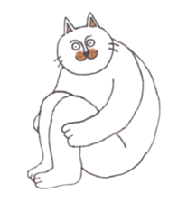 Neko Taro and Usa Goro sticker #7637501