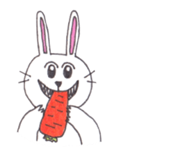 Neko Taro and Usa Goro sticker #7637502