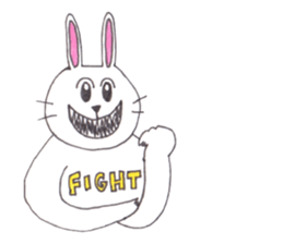 Neko Taro and Usa Goro sticker #7637508