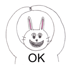 Neko Taro and Usa Goro sticker #7637511