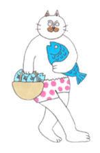 Neko Taro and Usa Goro sticker #7637513