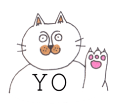 Neko Taro and Usa Goro sticker #7637515