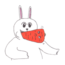 Neko Taro and Usa Goro sticker #7637520