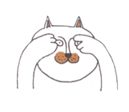 Neko Taro and Usa Goro sticker #7637530