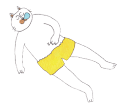 Neko Taro and Usa Goro sticker #7637534