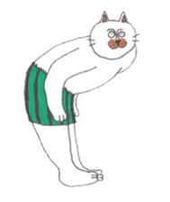 Neko Taro and Usa Goro sticker #7637535