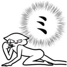 new Stylish katakana emphasis sticker 1 sticker #7637566