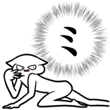 new Stylish katakana emphasis sticker 1 sticker #7637566